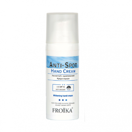 Froika Anti Spot Face Cream SPF 15 Κρέμα Προσώπου Λευκαντική για