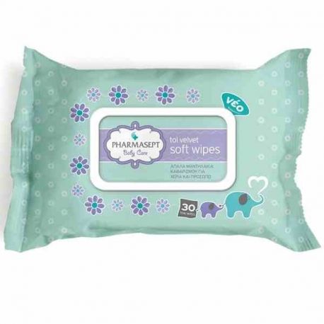 Tol Velvet Baby Soft Wipes (30 pieces)