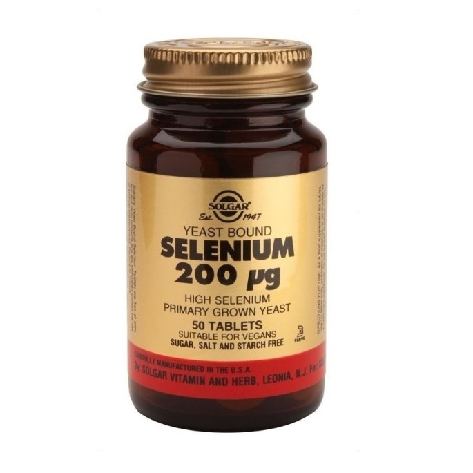 SOLGAR SELENIUM 200μg 50 tabs