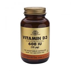 SOLGAR VIT.D-3 600 IU veg.caps 60s