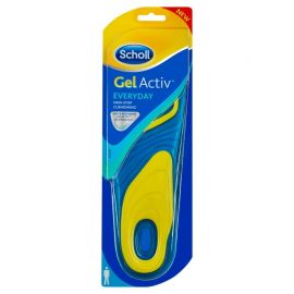 SCHOLL GEL ACTIVE EVERYDAY for WOMEN INSOLES Size 37-42EU