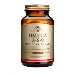 SOLGAR OMEGA-3-6-9 60 softgels ESSENTIAL FATTY ACIDS
