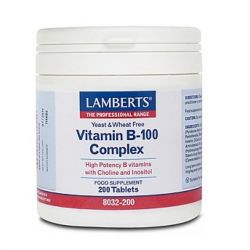LAMBERTS VITAMIN B-100 COMPLEX 200tabs