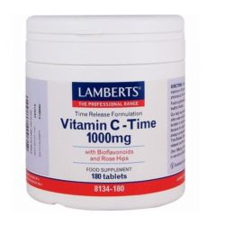 LAMBERTS VITAMIN C TIME RELEASE 1000MG 180TABS
