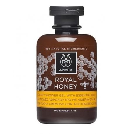 APIVITA  ROYAL HONEY Creamy Shower Gel with Essential Oils 300ml