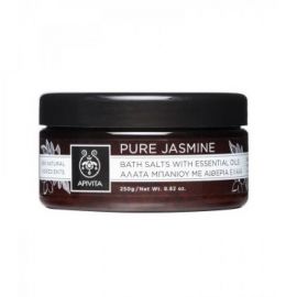 Apivita Pure Jasmine Bath Salts With Essential Oils 250gr