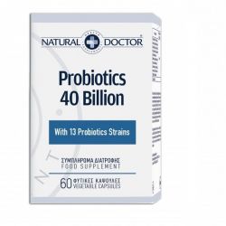 NATURAL DOCTOR PROBIOTICS 40 BILLION 60 veg caps