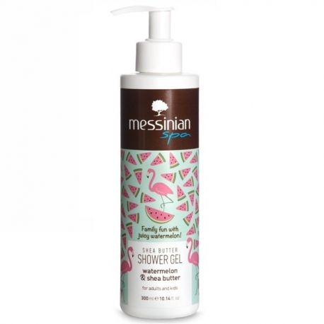 MESSINIAN SPA SHOWER GEL - WATERMELON-SHEA BUTTER 300ML