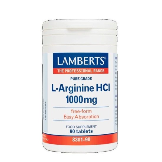 LAMBERTS L-ARGININE 1000mg 90 caps