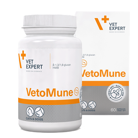 VETEXPERT VetoMune 60  caps twist off