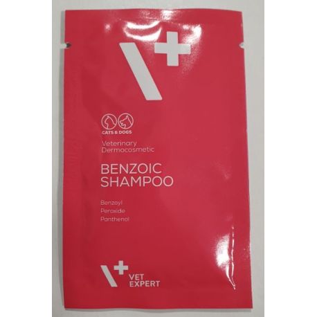 VETEXPERT Shampoo Benzoic 20 sachets 15 ml
