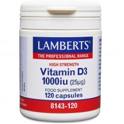 Lamberts Vitamin D 1000IU 120 Tabs