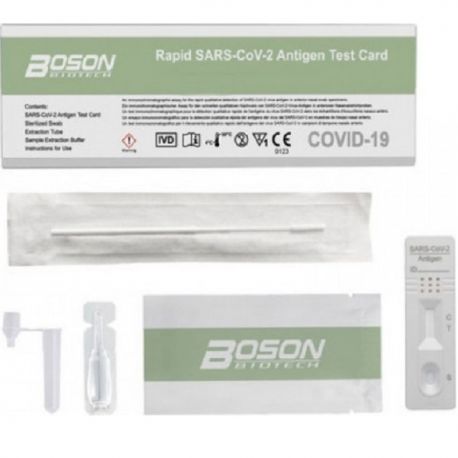 BOSON RAPID TEST ANTIGEN x 1 Use from Nose COVID 19