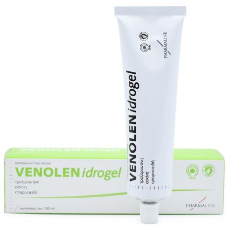 Pharmaline Venolen Idrogel Moisturizing Gel for Tired Feet 100ml