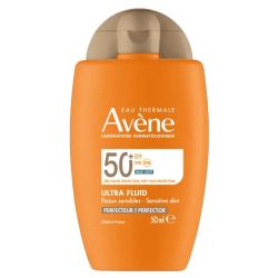 Avene Ultra Fluid SPF50+ Perfecteur Sunscreen Face Cream with Color 50ml
