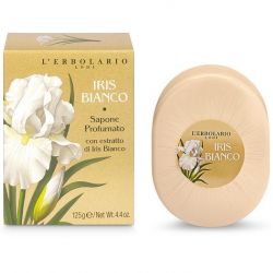 L' Erbolario Iris Bianco Perfumed Soap 125g