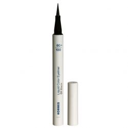 Korres Liquid Color Waterproof Eye Liner 01 Black 1ml