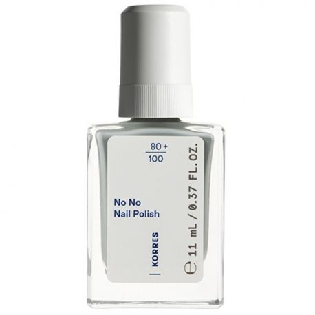 Korres No No Nail Polish 85 Sage Green 11mL / 0.37 FL.OZ.