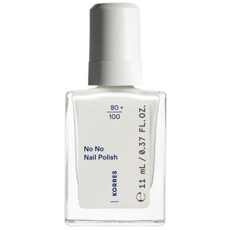 Korres No No Nail Polish 01 Pure White 11mL / 0.37 FL.OZ.