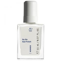 Korres No No Nail Polish 01 Pure White 11mL / 0.37 FL.OZ.