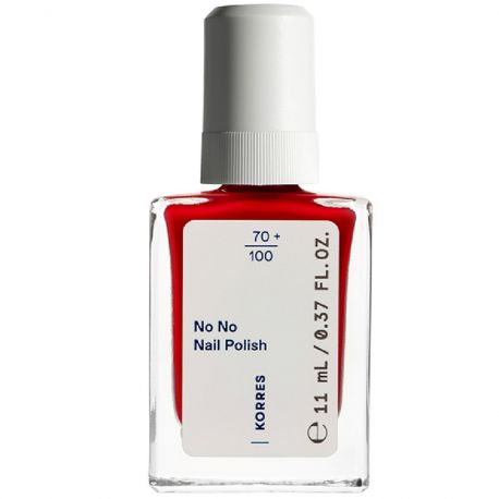 Korres No No Nail Polish 51 True Red 11mL / 0.37 FL.OZ.
