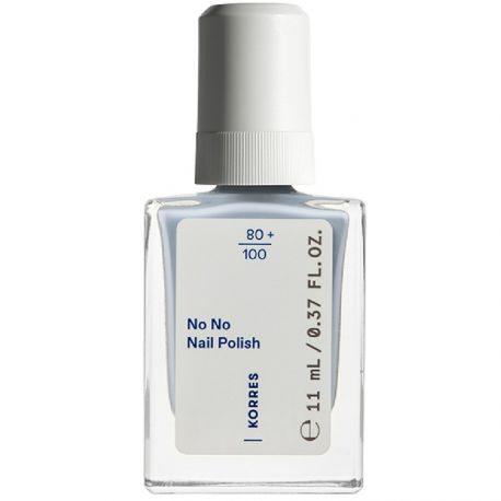 Korres No No Nail Polish 72 Pastel Blue 11mL / 0.37 FL.OZ.