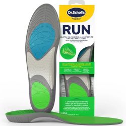 Scholl Run Active Comfort Insoles Shock Absorbing Insole Ideal for Running 1 Pair - Large No. 40 - 47.5