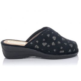 Sunshine Γυναικεία ανατομική παντόφλα 1150 Black