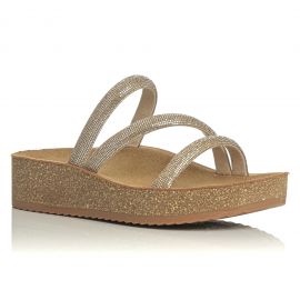 SaveYourFeet Women's anatomical sandal 5053 Gold