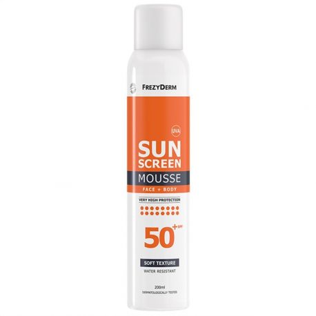Frezyderm Sun Screen Mousse SPF50+, 200ml