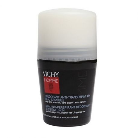 VICHY HOMME DEO ROLLON SENSITIVE SKIN 50ml