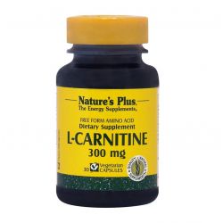 NATURE'S PLUS L-CARNITINE 300mg 30 Vcaps
