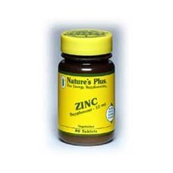 Nature's Plus Zinc 10 mg Tablets 90 tabs