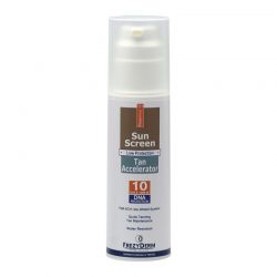 FREZYDERM Sun Screen Tan Accelerator SPF 10, 150 ml