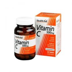 HEALTH AID  ΒΙΤΑΜΙΝΗ C Tαμπλέτες 500mg ΔΥΝΑΤΗ με αγριοτριανταφυλ