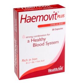 HEALTH AID HAEMOVIT PLUS κάψουλες για υγιές κυκλοφορικό σύστημα 