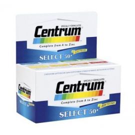 Centrum Select 50+ 30 Δισκία, με Λουτείνη