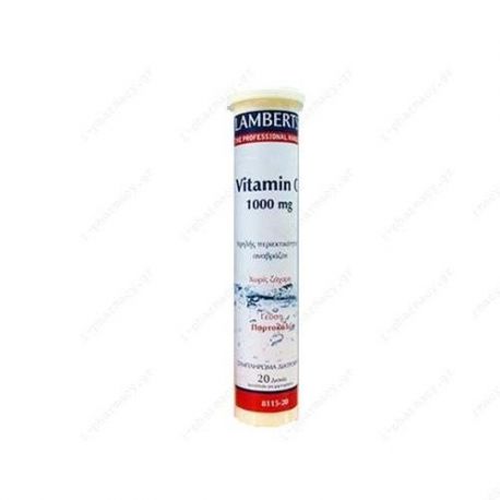 Lamberts Vitamin C 1000mg 20 effervescent tabs