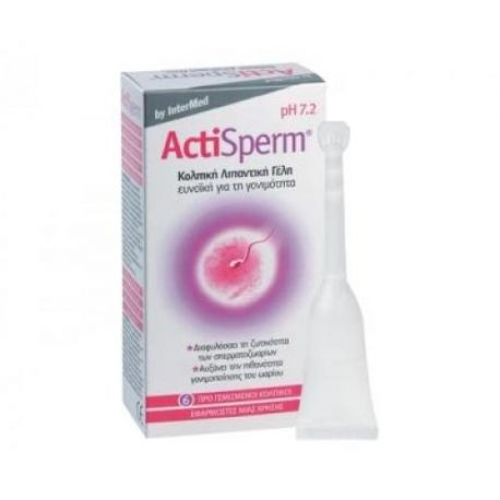 Intermed Actisperm Vaginal gel 6 applicators
