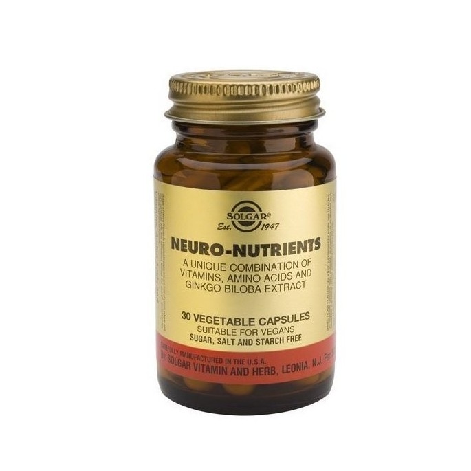 SOLGAR NEURO NUTRIENTS 30veg.caps